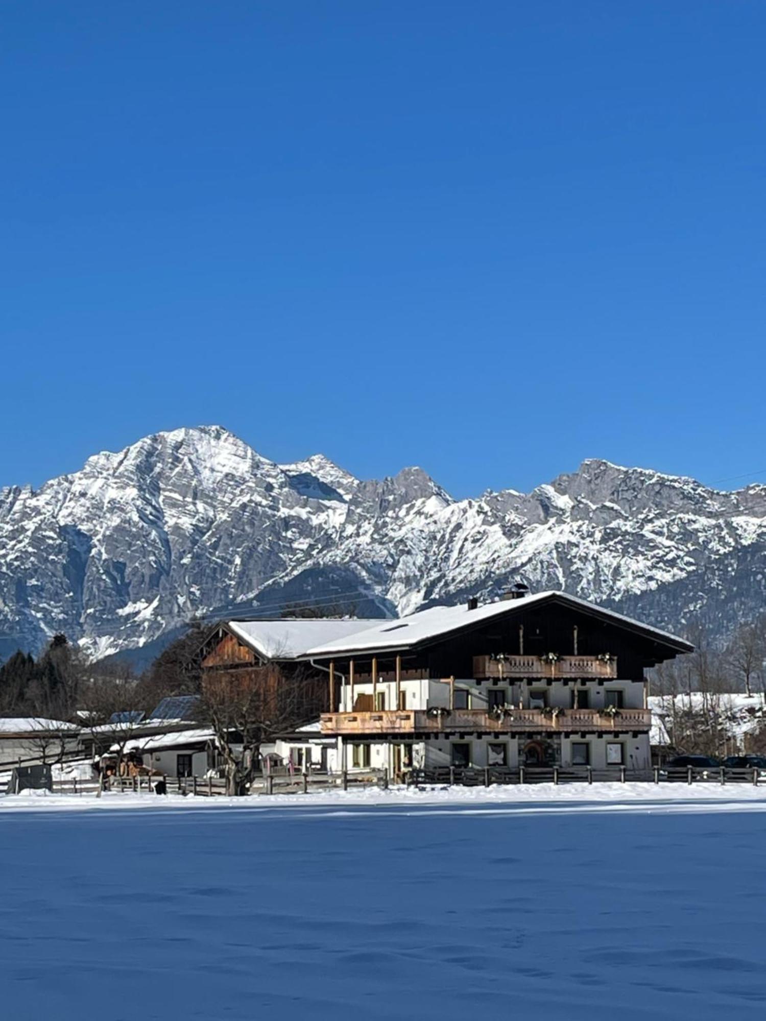 Obermuehlhof Apartamento Saalfelden Exterior foto